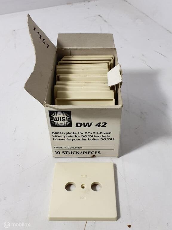 Afdekplaten voor antenne-aansluitdozen DW 42, Doe-het-zelf en Verbouw, Nieuw