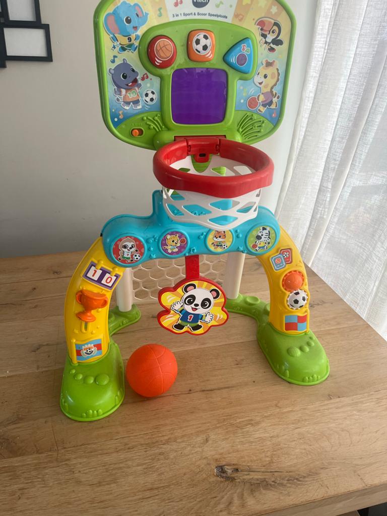 VTech 3-in-1 Sport & Scoor Speelplaats, Kinderen en Baby's, Speelgoed | Vtech, Ophalen, Zo goed als nieuw
