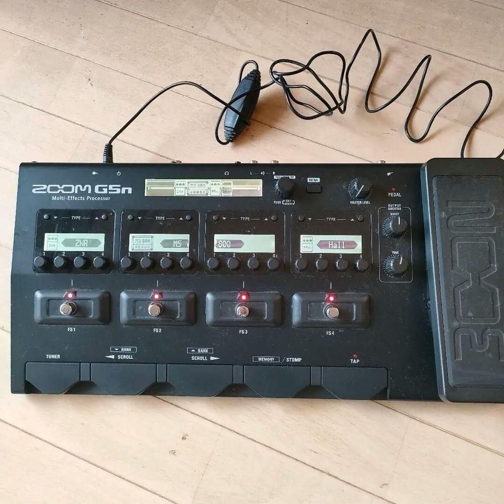 Zoom g5n multieffect, Muziek en Instrumenten, Effecten, Ophalen of Verzenden, Zo goed als nieuw