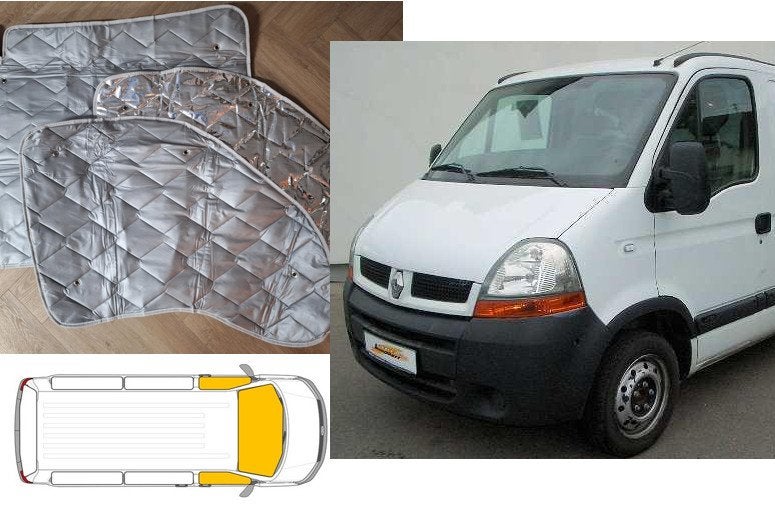 Raamisolatie Renault Master bouwjaar 2005-2010 Grijs, Buurserstraat 15 A, 7481 EG,Haaksbergen, Ophalen of Verzenden, Info@123CamperOnderdelen.nl