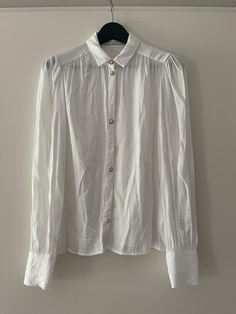 Costes Rebel blouse wit maat M, Ophalen of Verzenden, Zo goed als nieuw, Maat 38/40 (M), Wit