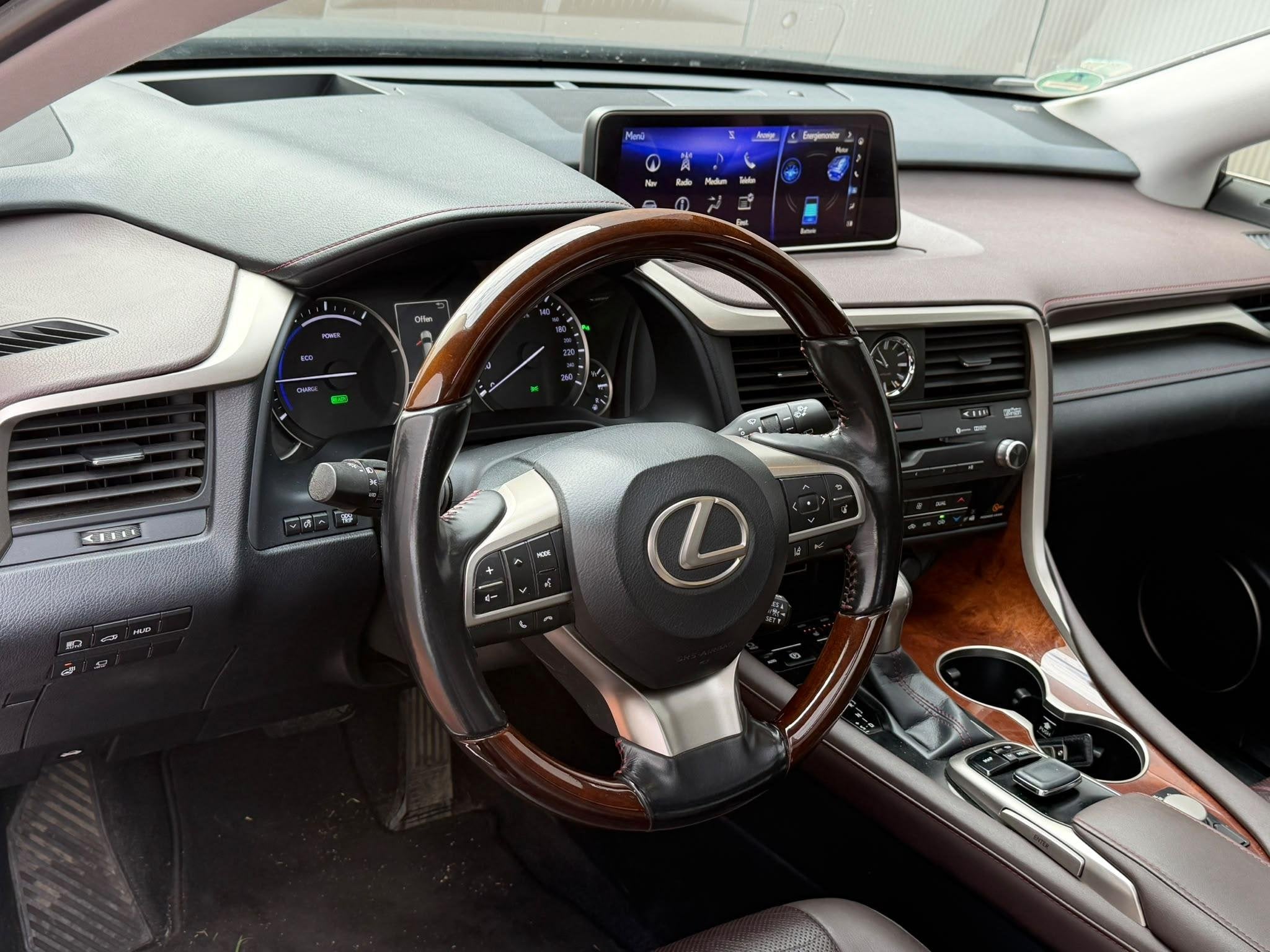 Lexus RX 450h 4WD President 360cam MarkLevinson *1e eigenaar, Auto's, Euro 5, Gebruikt, Zwart, Leder