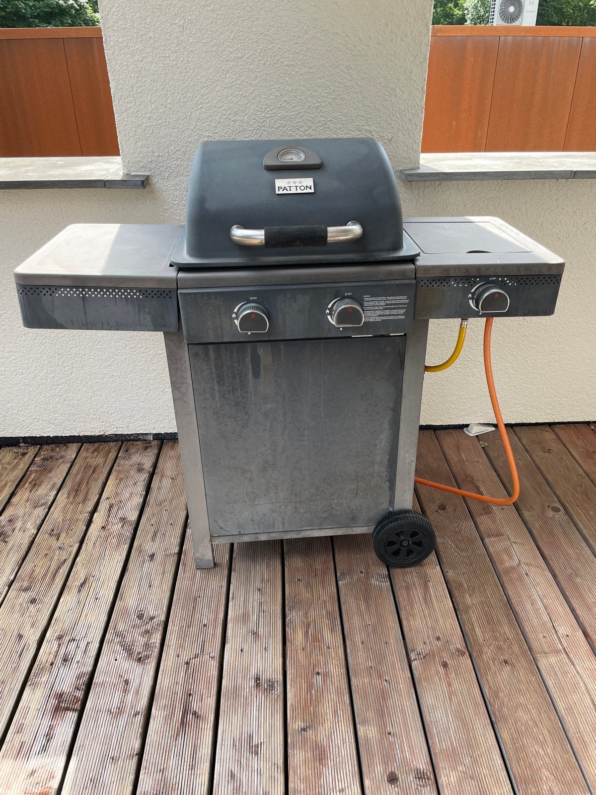 Patton gasbarbecue - Gebruikt, Ophalen, Gebruikt