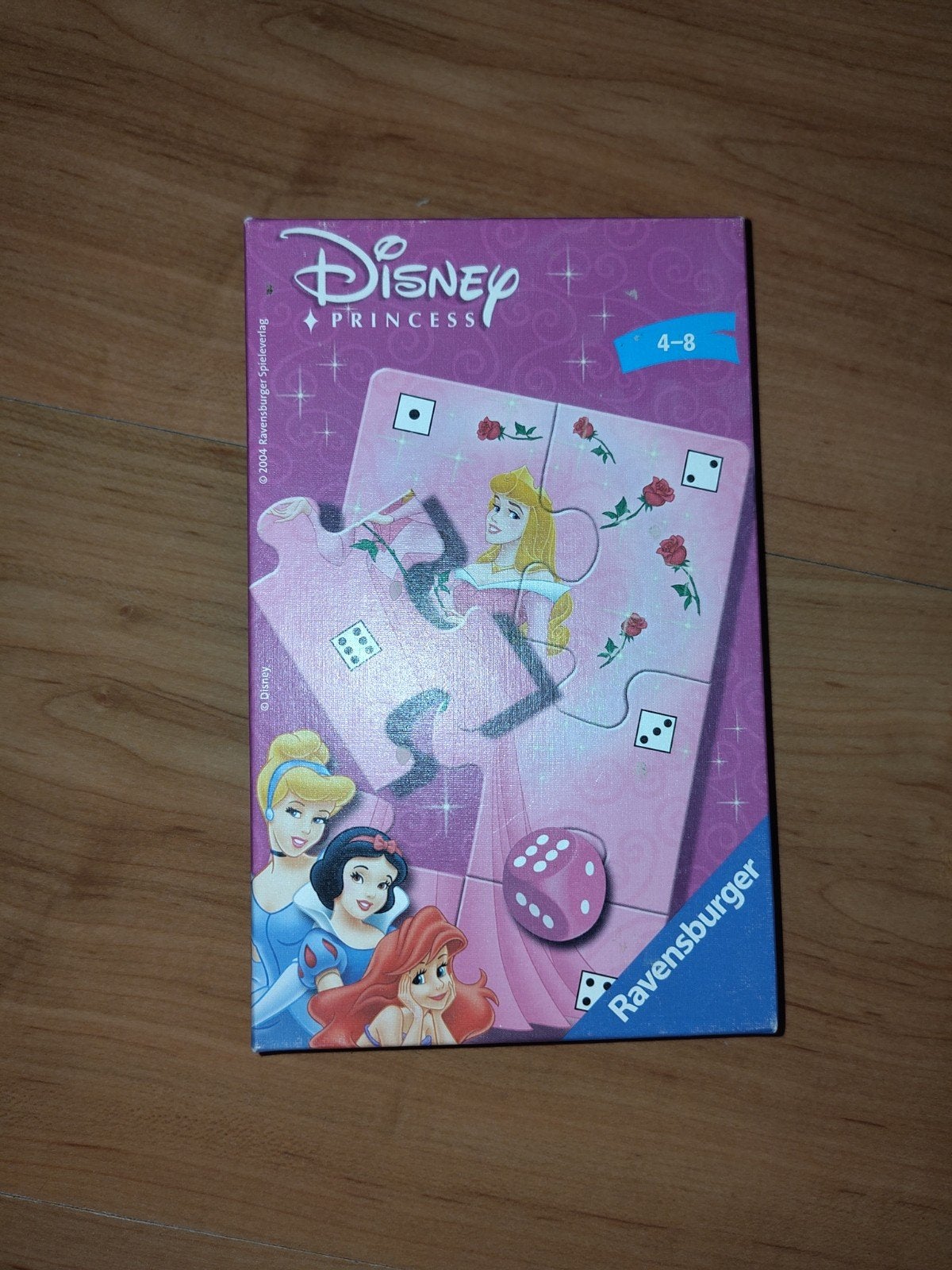 Disney Princess Ravensburger Bordspel 4-8 jaar, Een of twee spelers, Ophalen of Verzenden, Gebruikt, Ravensburger