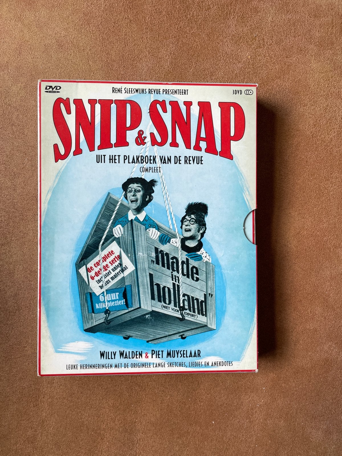 Snip & Snap: Uit het Plakboek van de Revue (3 DVD Box), Bonusmateriaal, Verzenden, Alle leeftijden, Nederlands