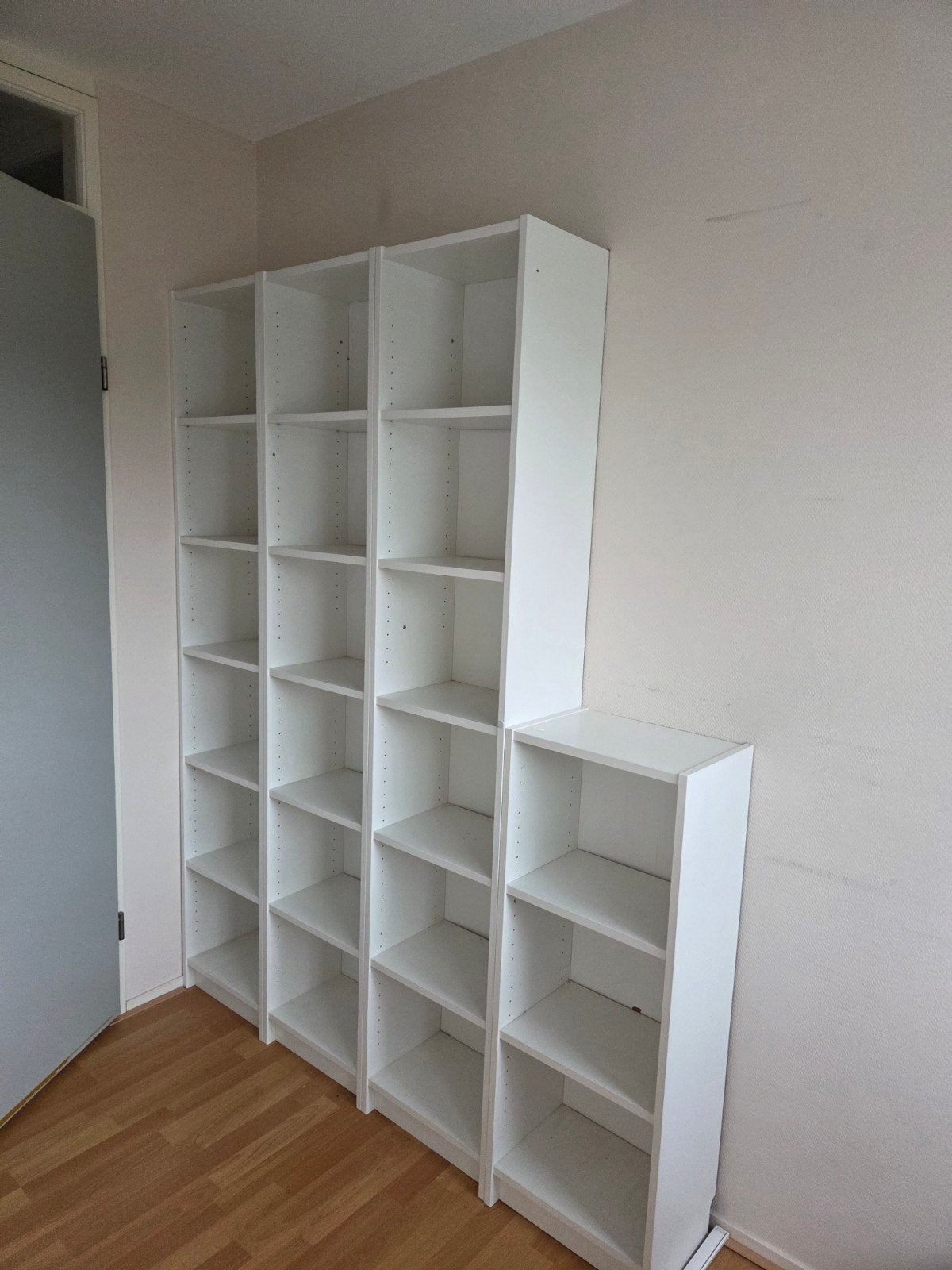 Ikea Billy Boekenkasten wit, Met plank(en), Gebruikt, 200 cm of meer, Modern, Functioneel