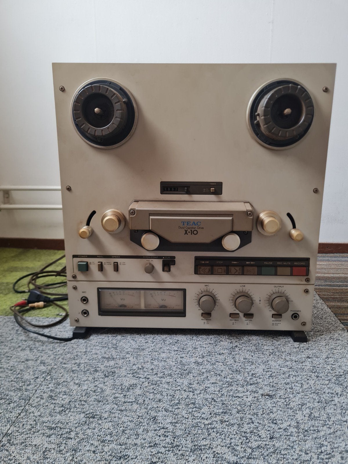 TEAC X-10 Stereo Bandrecorder met banden, Ophalen of Verzenden, Bandrecorder, Met banden