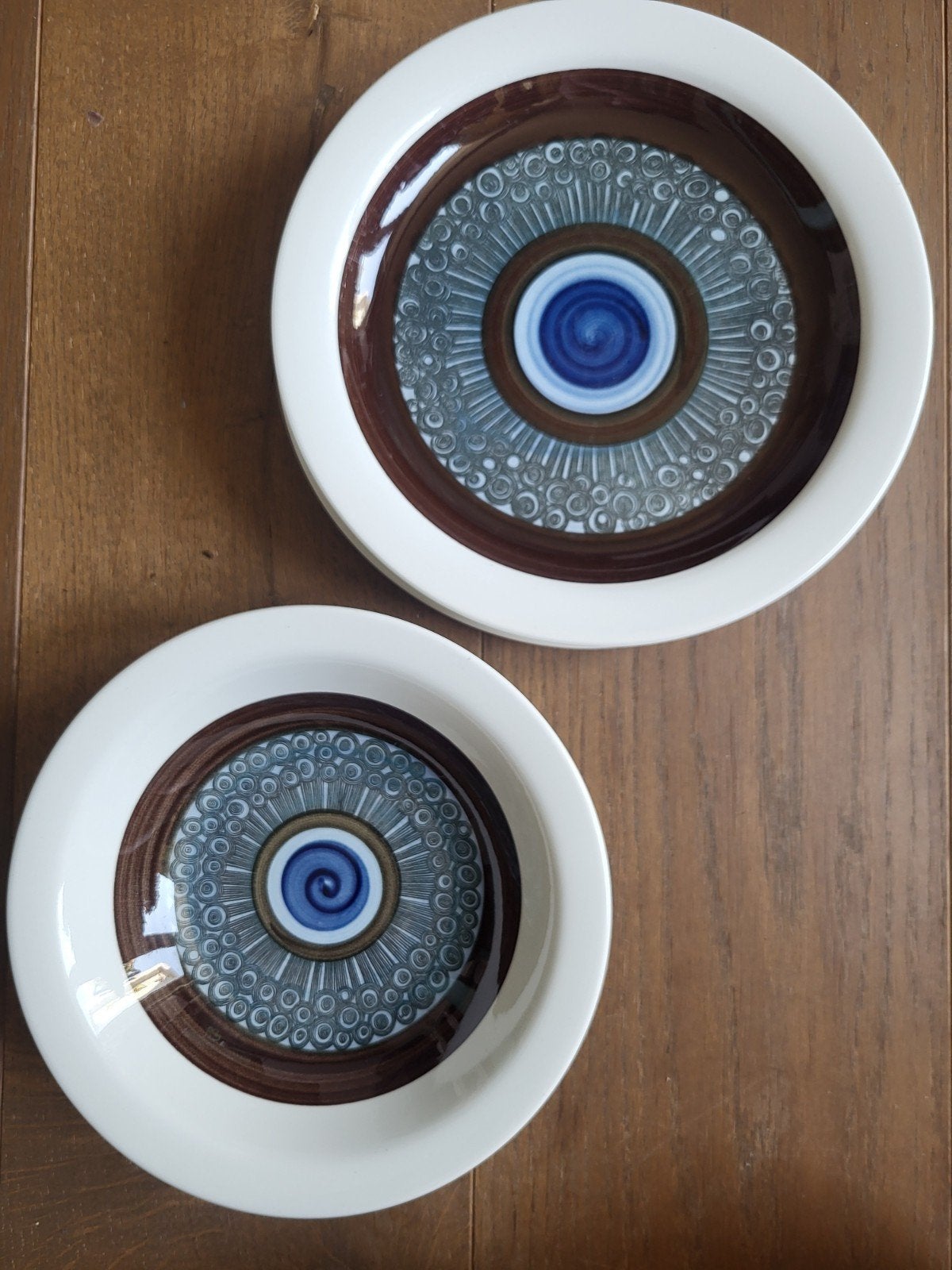 Set van 11 vintage Christina Campbell borden (jaren '70), Ophalen of Verzenden