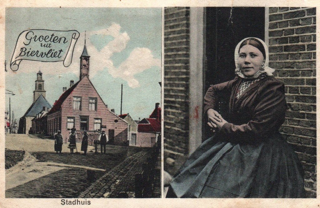 Ansichtkaart Biervliet, Ophalen of Verzenden, Zeeland