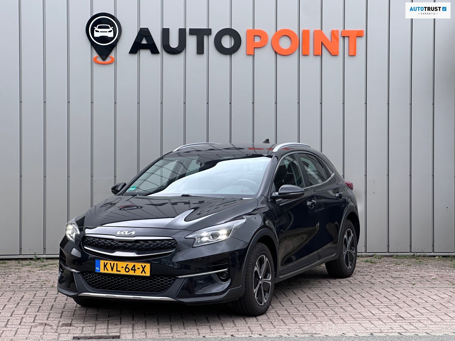 Kia XCEED 1.6 GDi PHEV DynamicPlusLine DEALER OND EERSTE EIG, Auto's, Stof, Gebruikt, Zwart, Bedrijf