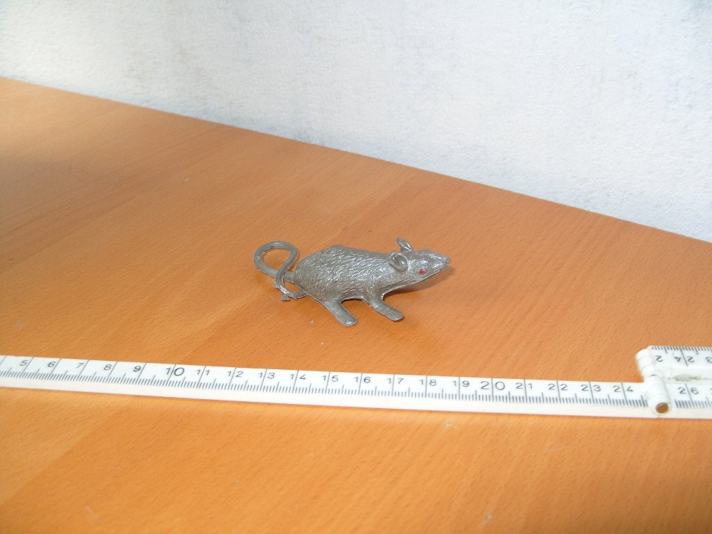 Rat, dierfiguur , 9 cm geen Schleich, Verzamelen, Ophalen of Verzenden, Gebruikt, Overige soorten, Beeldje of Figuurtje