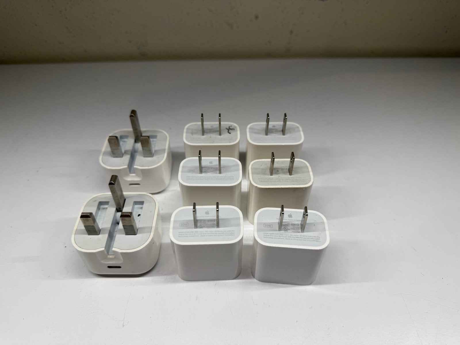 Apple USB-C Opladers - Diverse types (UK/US), Adapter, USB-C, Gebruikt, Apple