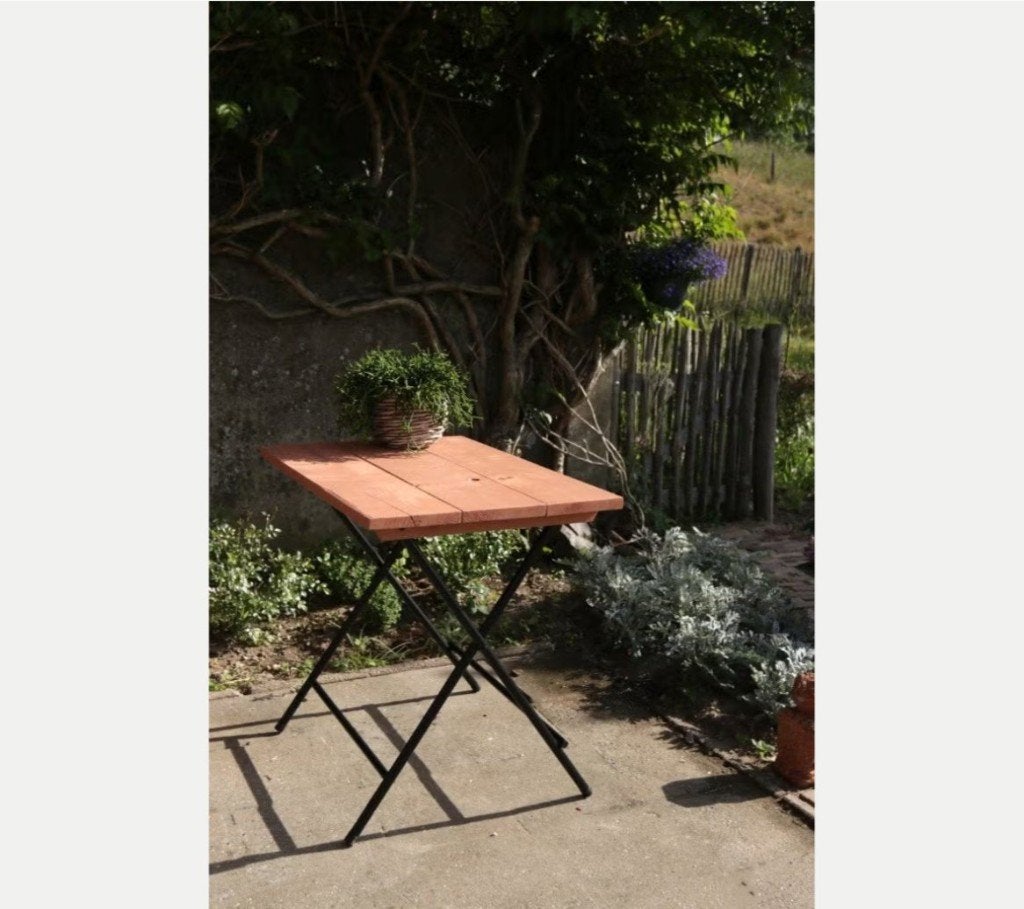 Franse Stijl Klaptafels Bistro tafels Terrastafels Zalm Roze, Ophalen