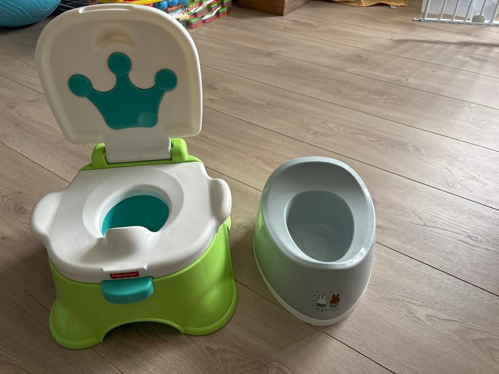 Fisher-Price en Nijntje potjes, Ophalen of Verzenden, Gebruikt