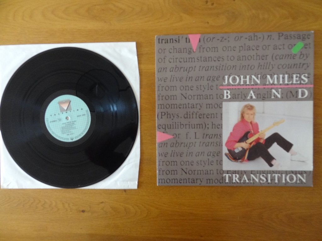 LP John Miles - Transition, Ophalen of Verzenden, Gebruikt, 12 inch, Poprock