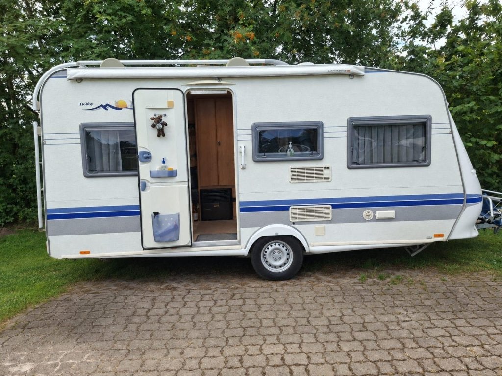 Hobby Excellent Easy 450 UF (1057909), Caravans en Kamperen, Schokbreker, Rondzit, Hobby, 750 - 1000 kg