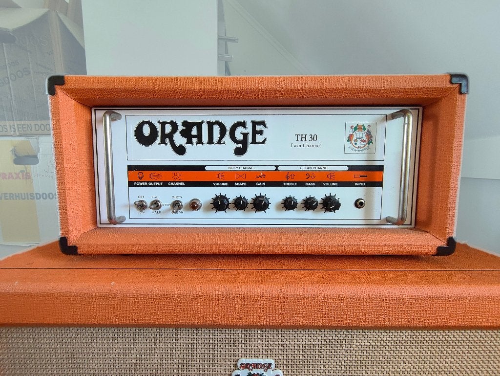 Orange TH30 + originele footswitch + THON flightcase, Ophalen, Gebruikt, Gitaar, Minder dan 50 watt