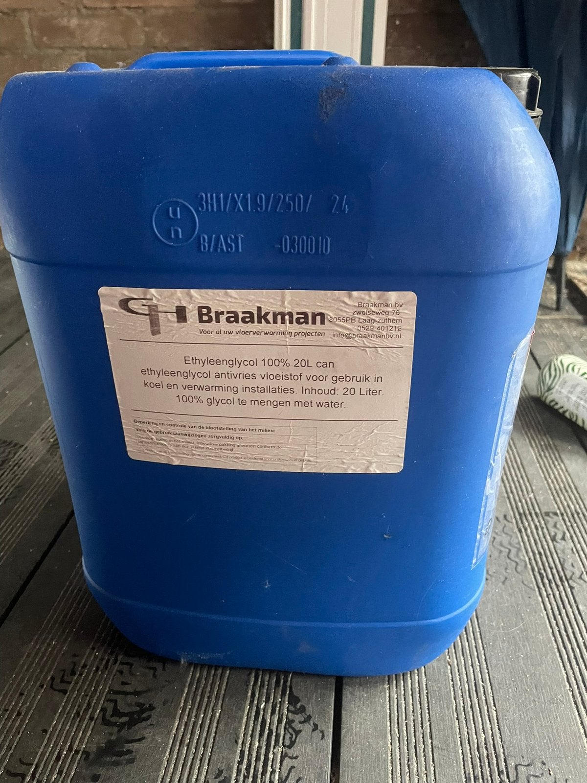 Ethyleen glycol 20 L, Ophalen, Nieuw