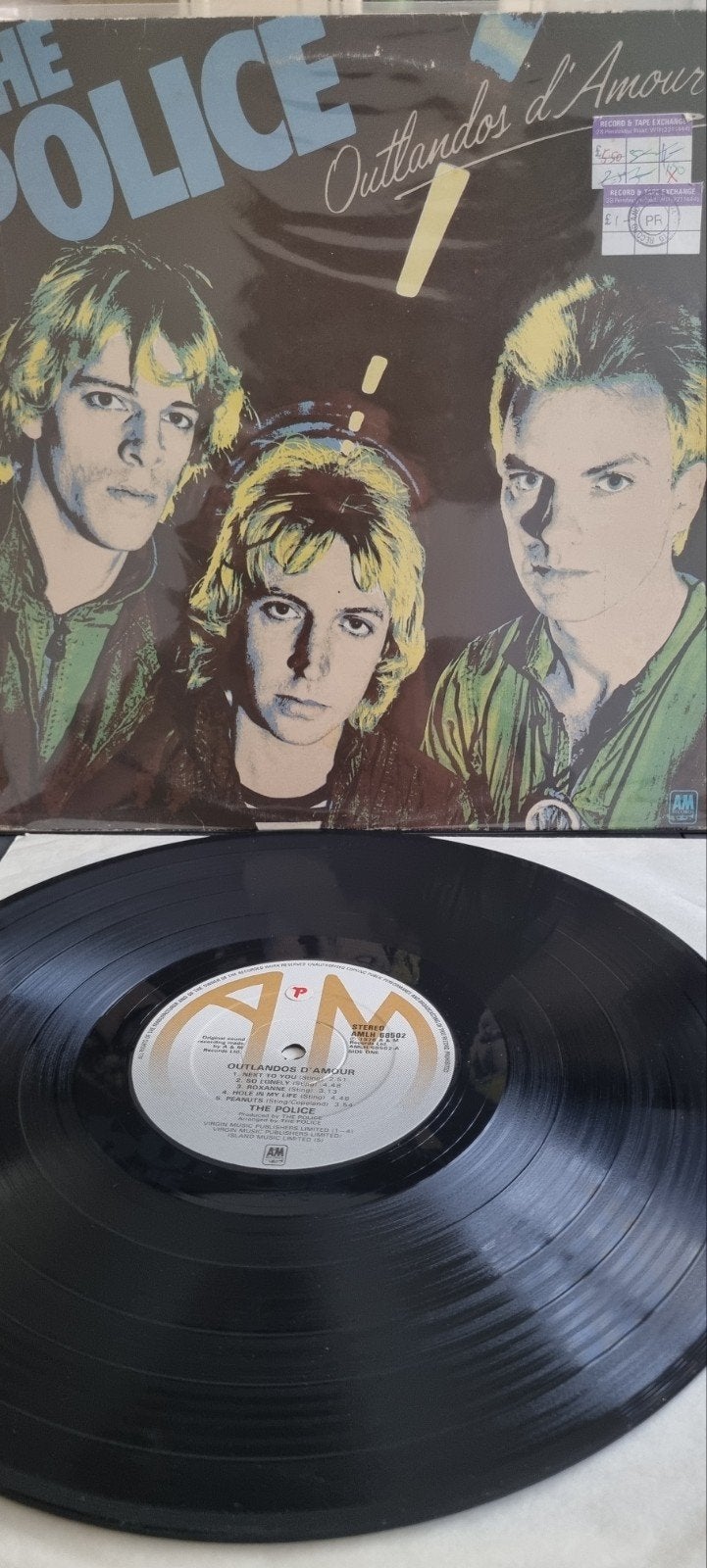 The Police - Outlandos d'Amour LP (Originele Persing), LP, Gebruikt, Originele persing, Ophalen of Verzenden