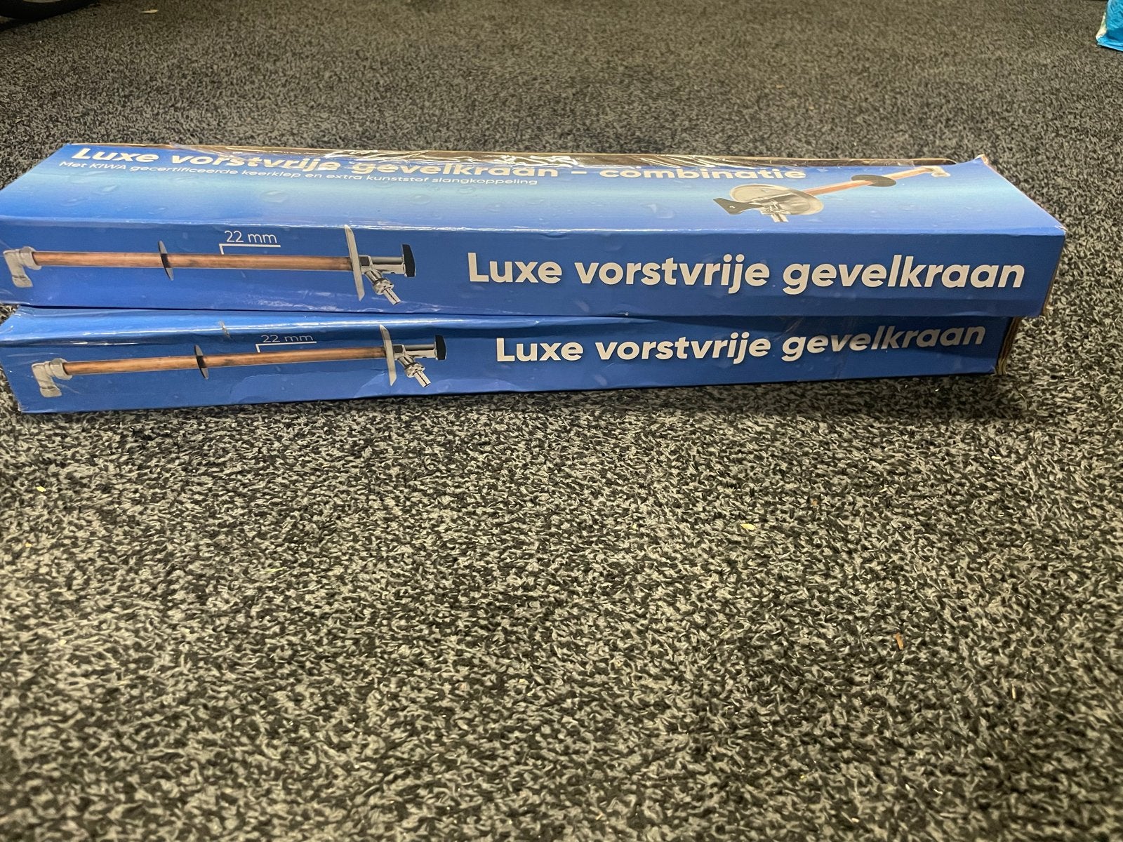 Luxe vorstvrije gevelkraan - combinatie (nieuw in doos), Doe-het-zelf en Verbouw, Sanitair, Ophalen of Verzenden, Nieuw, Koper