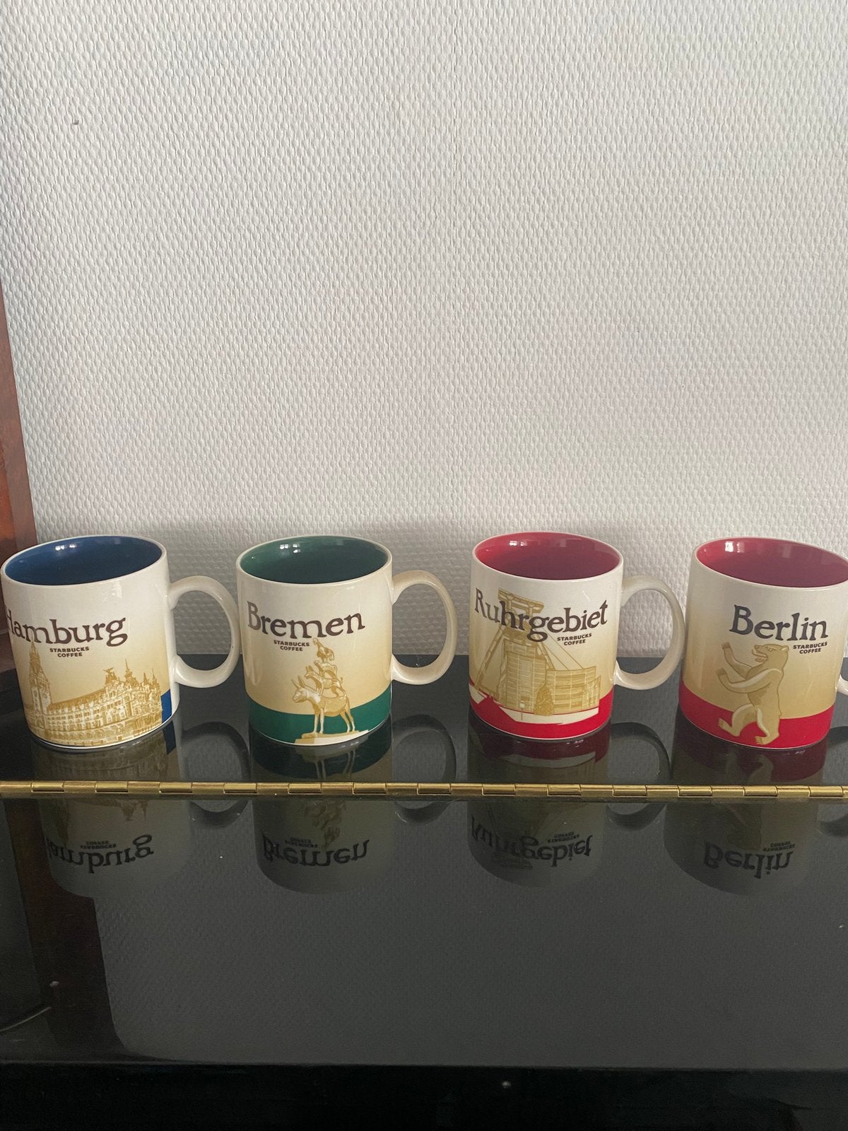 Starbucks city mugs Duitsland, Ophalen of Verzenden, Zo goed als nieuw, Overige stijlen, Kop(pen) en/of Schotel(s)