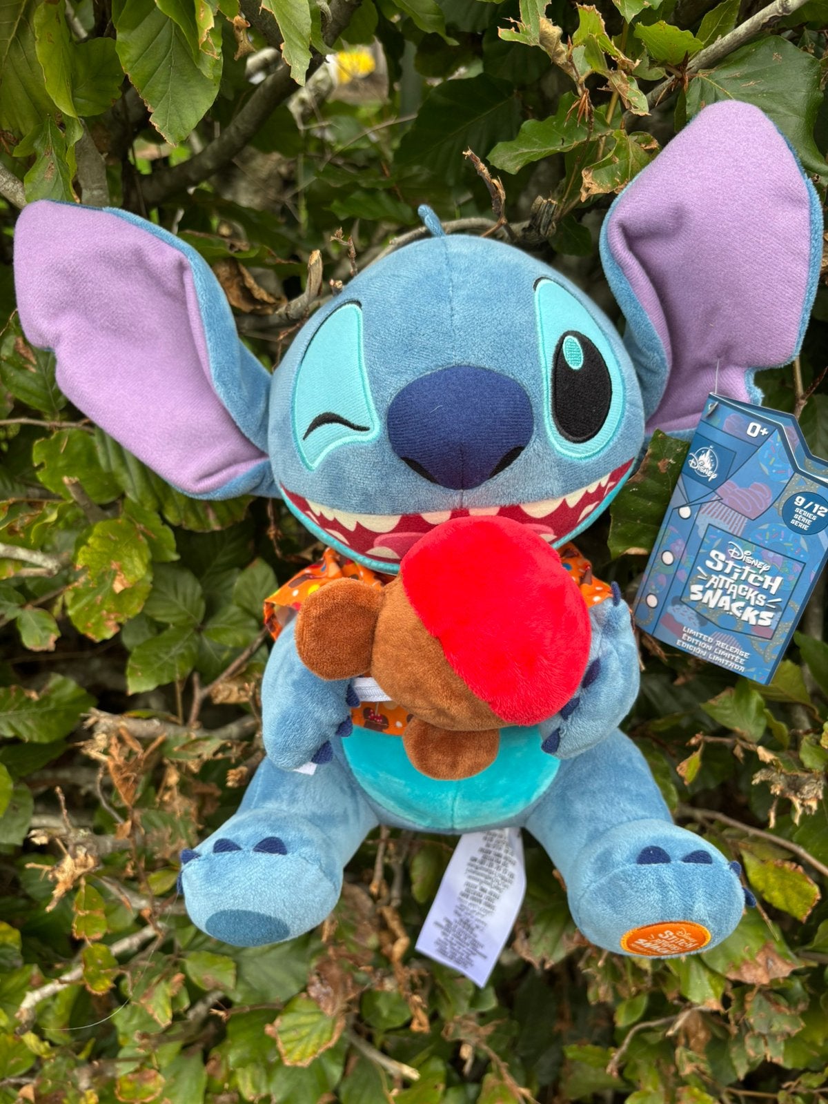 Lilo & Stitch Attacks Snacks Disneyland Parijs snoepappel,, Verzamelen, Verzenden, Nieuw