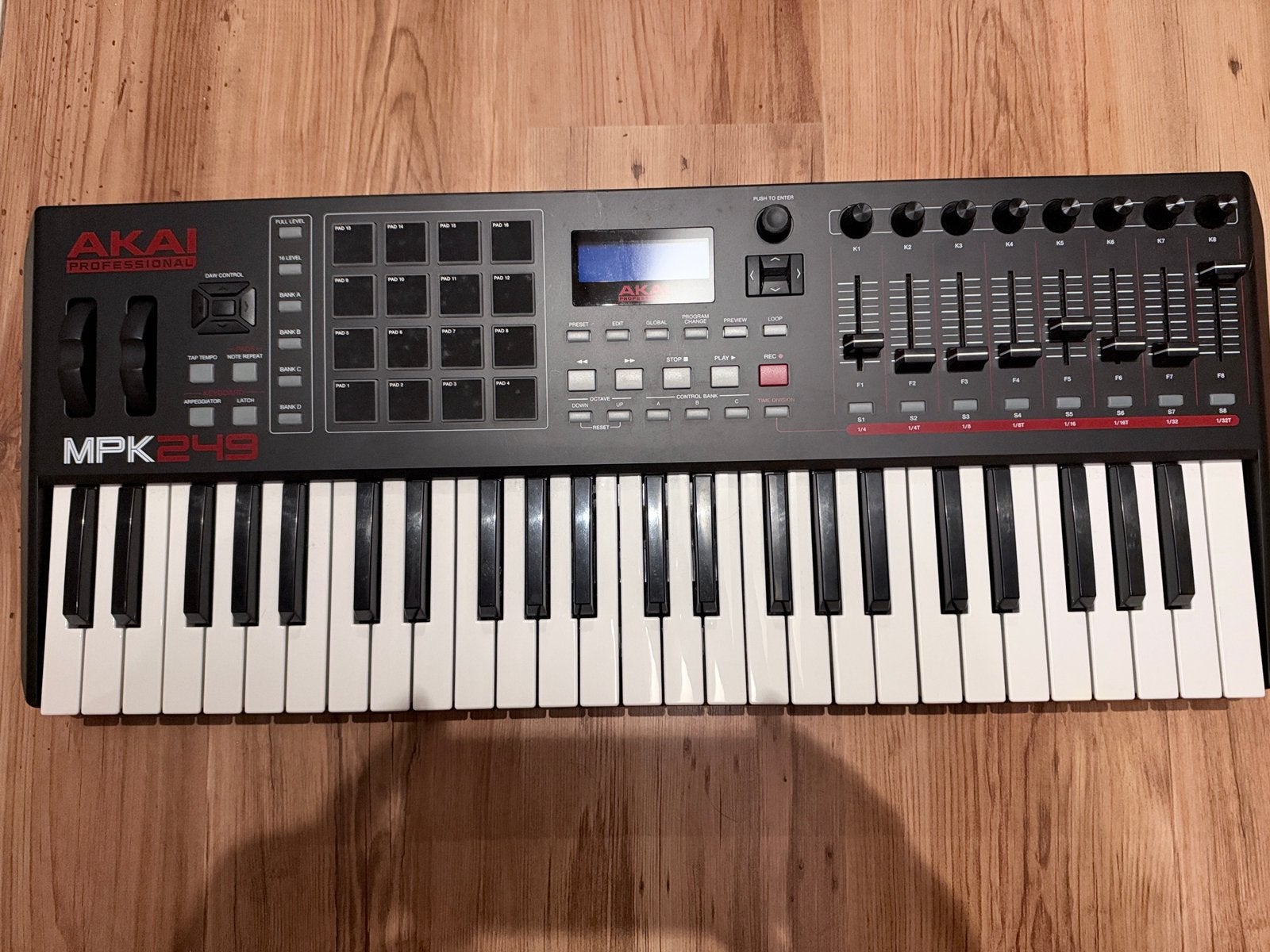 Akai professional mpk 249- nooit gebruikt, Ophalen of Verzenden, Zo goed als nieuw