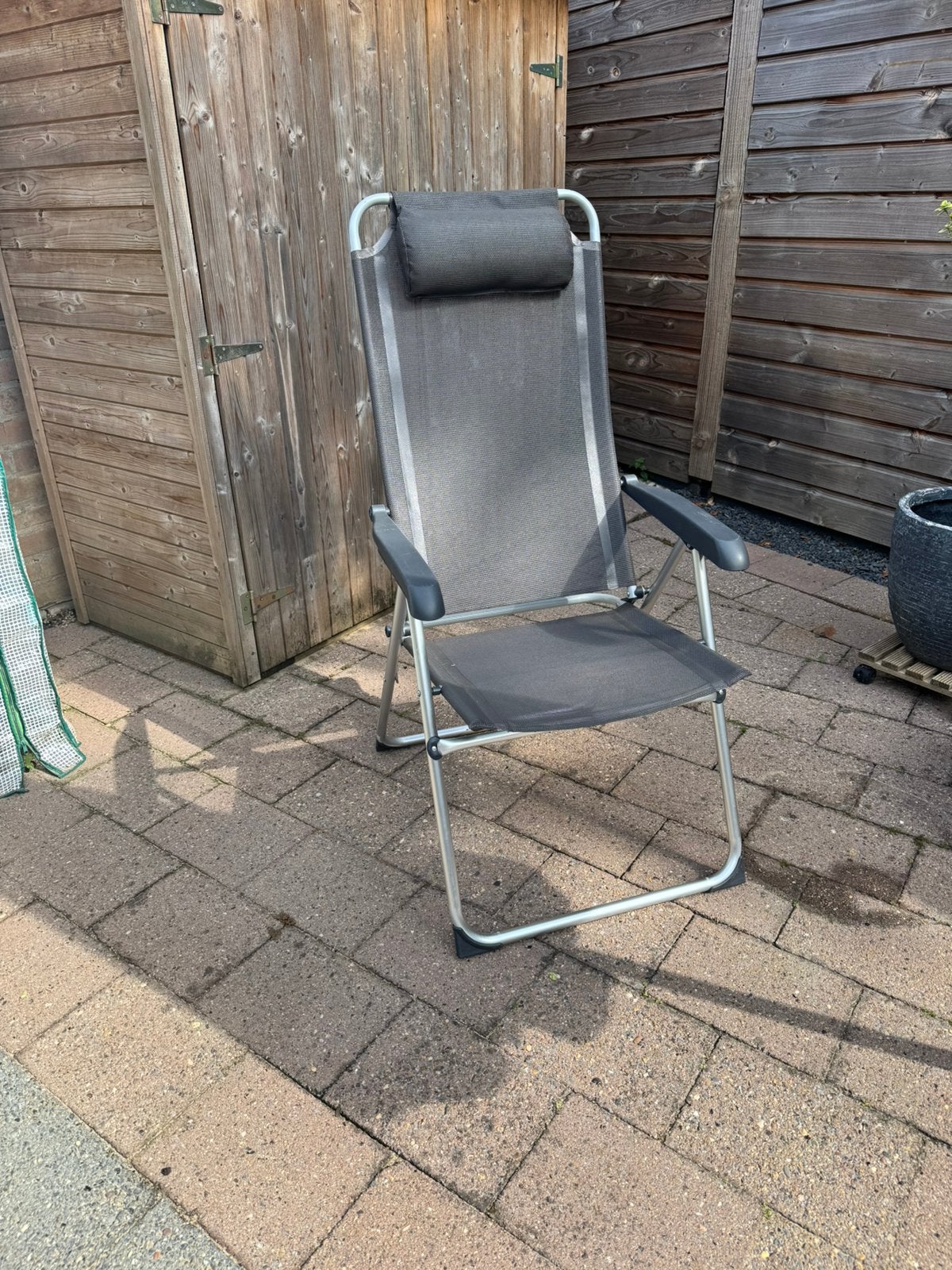 3 inklapbare camping stoelen., Ophalen, Zo goed als nieuw, Campingstoel