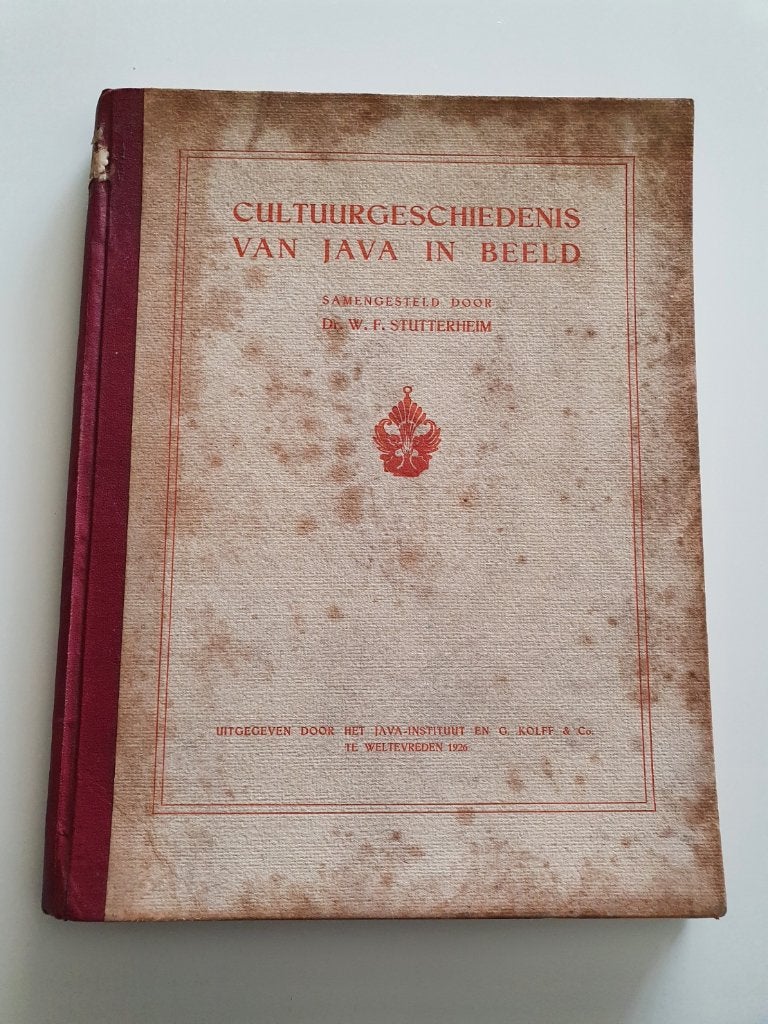 Cultuurgeschiedenis van Java in beeld - 1926, Verzenden, Dr. W.F. Stutterheim, 20e eeuw of later, Gelezen