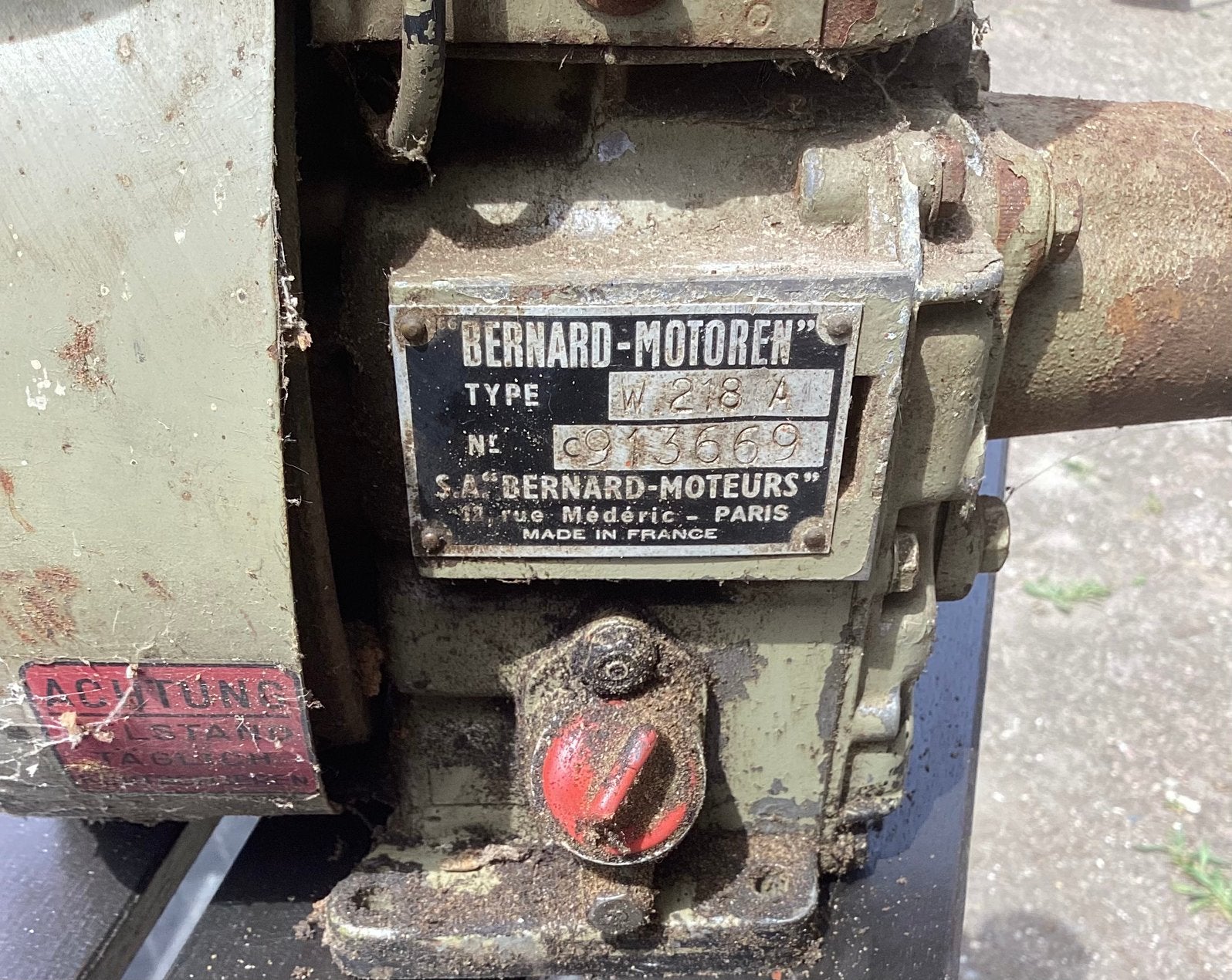 ANTIEKE MOTOR WERKZAAM!! 4 TAKT… mooi!, Antiek en Kunst, Antiek | Gereedschap en Instrumenten, Ophalen of Verzenden