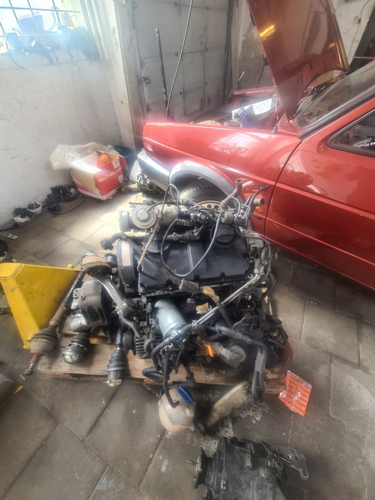 Golf 4 1.9 TDI Motorblok Compleet 130 PK, Auto-onderdelen, Ophalen of Verzenden