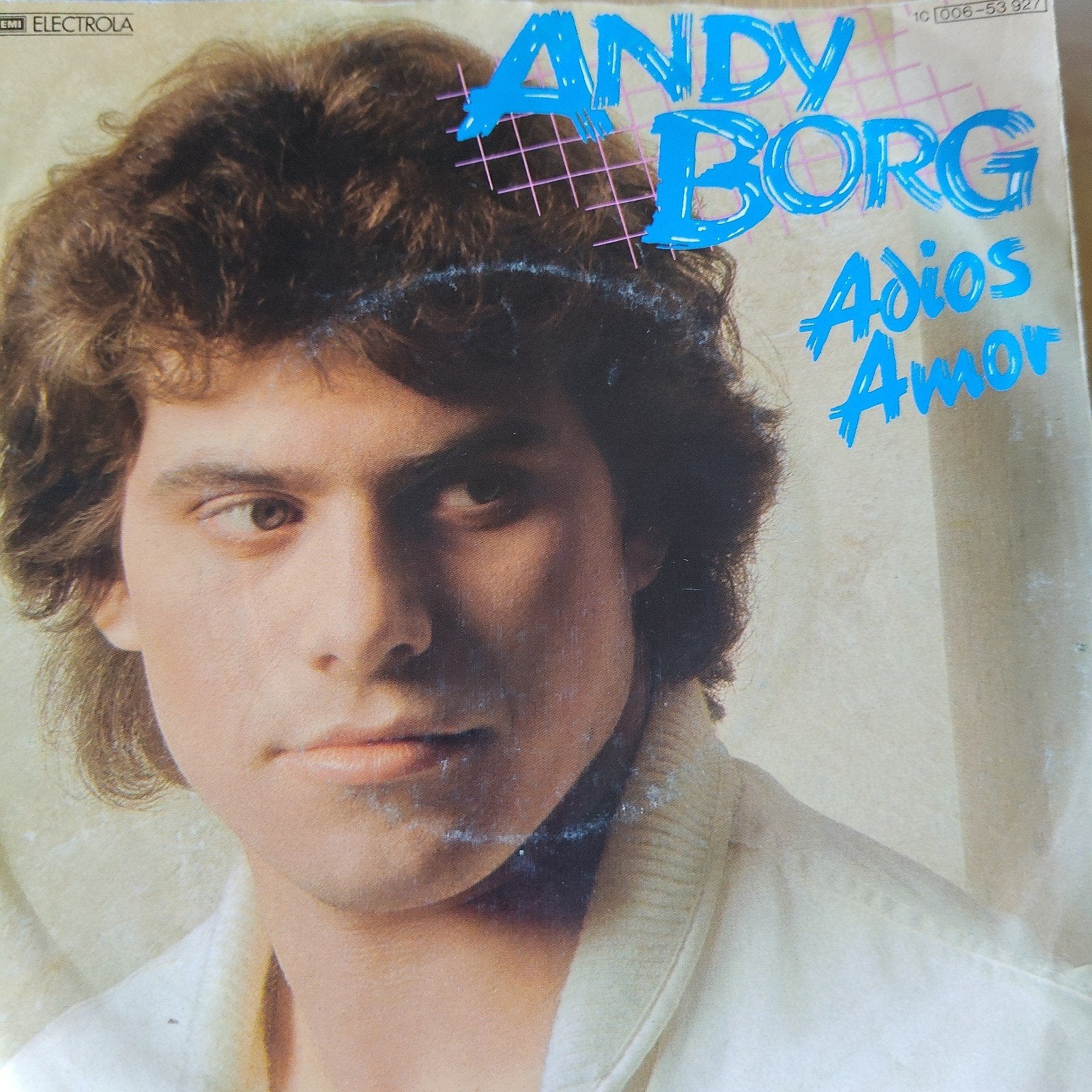Andy Borg - Adios Amor (Vinyl Single), Ophalen of Verzenden, Gebruikt, 7 inch, EP
