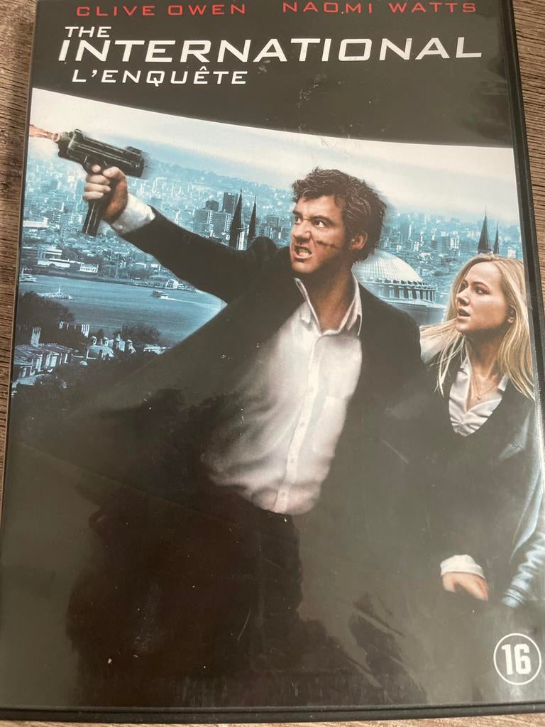 The International (DVD) - Actiethriller met Clive Owen, Vanaf 16 jaar, Ophalen of Verzenden, Zo goed als nieuw, Actiethriller