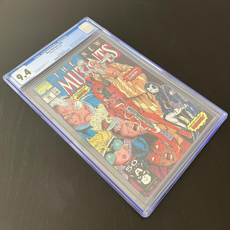 New Mutants Vol.1 #98 CGC (1991) NM (9.4), Boeken, Strips | Comics, Eén comic, Amerika, Marvel Comics, Nieuw