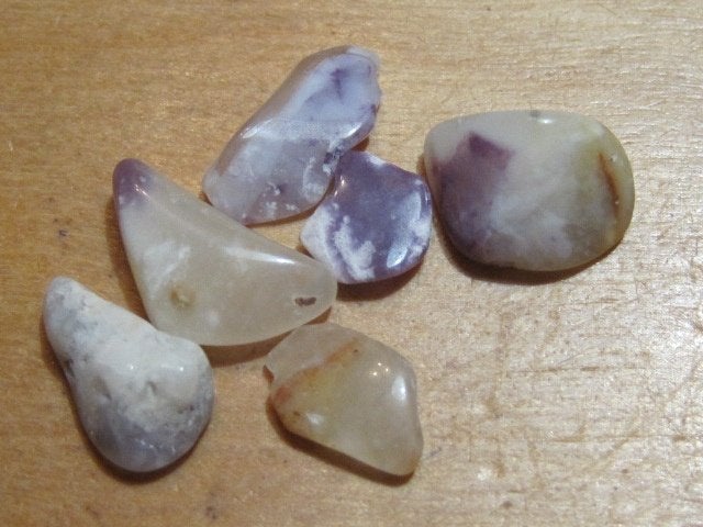 e. 3x 6 stuks aparte edelstenen MORADO OPAAL (2), Sieraden, Tassen en Uiterlijk, Edelstenen, Verzenden, Nieuw