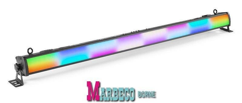 LED Bar, 224x SMD RGB licht balk, Licht effect, RGB leds, Geluidgestuurd, Nieuw, Info@marbeco.nl, BeamZ