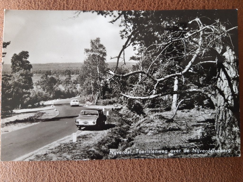 Nijverdal - Nijverdalseberg met Ford Taunus 12m en 17m, Ophalen of Verzenden, 1960 tot 1980, Ongelopen, Overijssel