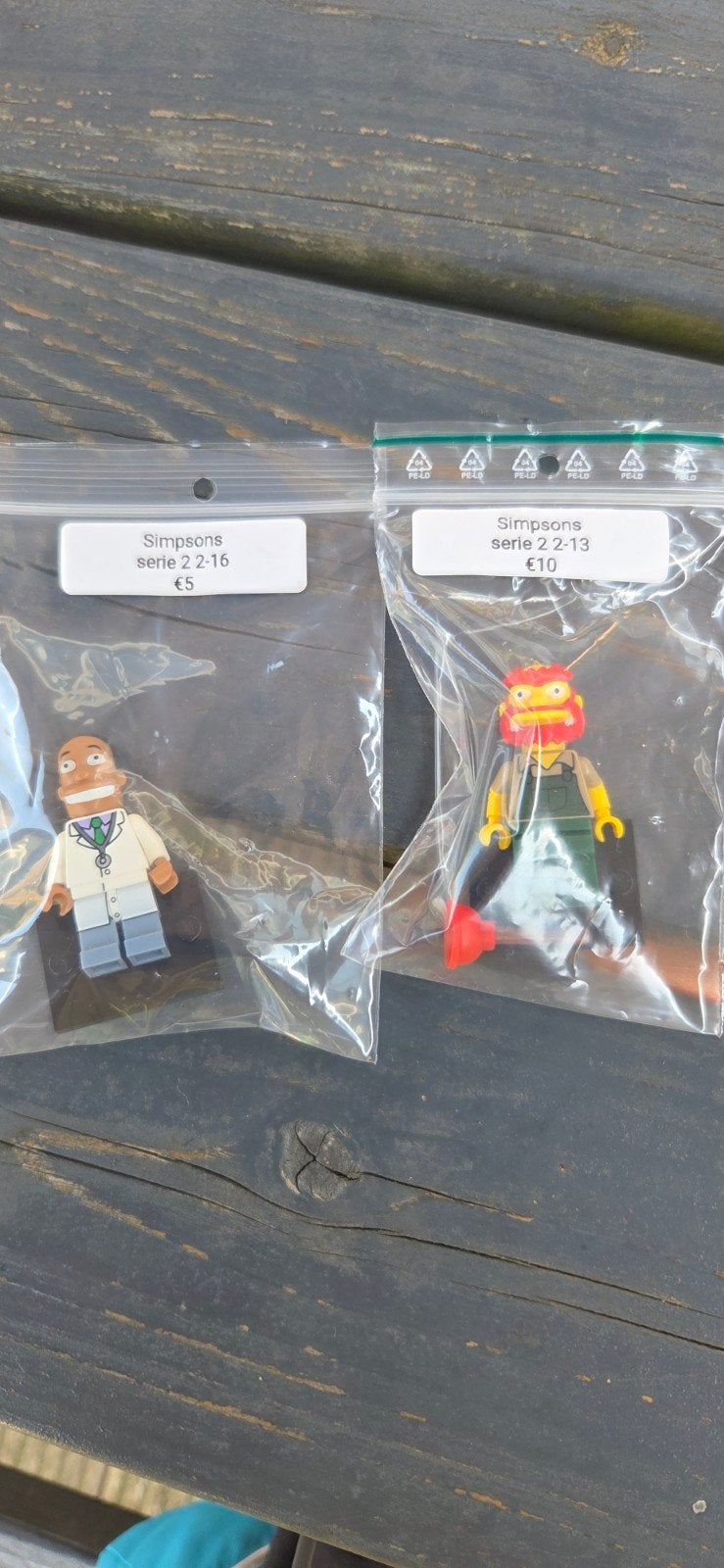 Lego Simpsons Minifiguren Serie 2, Gebruikt, Lego, Ophalen of Verzenden, Minifiguren serie