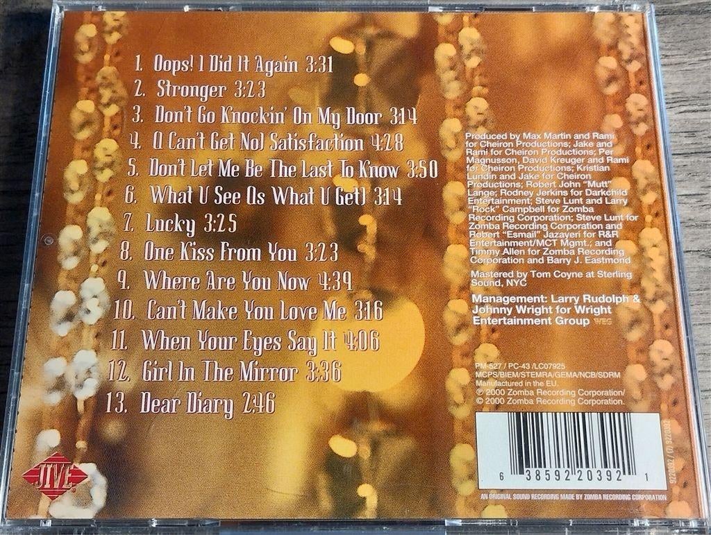 Britney Spears - Oops...I Did It Again, Ophalen of Verzenden, Zo goed als nieuw