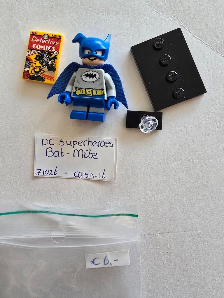 LEGO Minifig COLSH16 DC Superheroes Bat-Mite, Lego, Ophalen of Verzenden, Zo goed als nieuw, Minifiguren serie