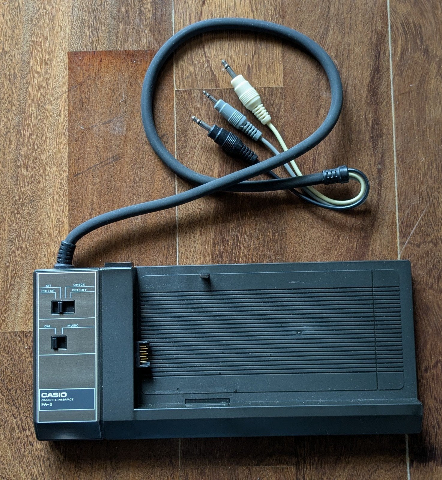 Casio Cassette Interface FA-2 met etui, Computers en Software, Ophalen of Verzenden, Zo goed als nieuw