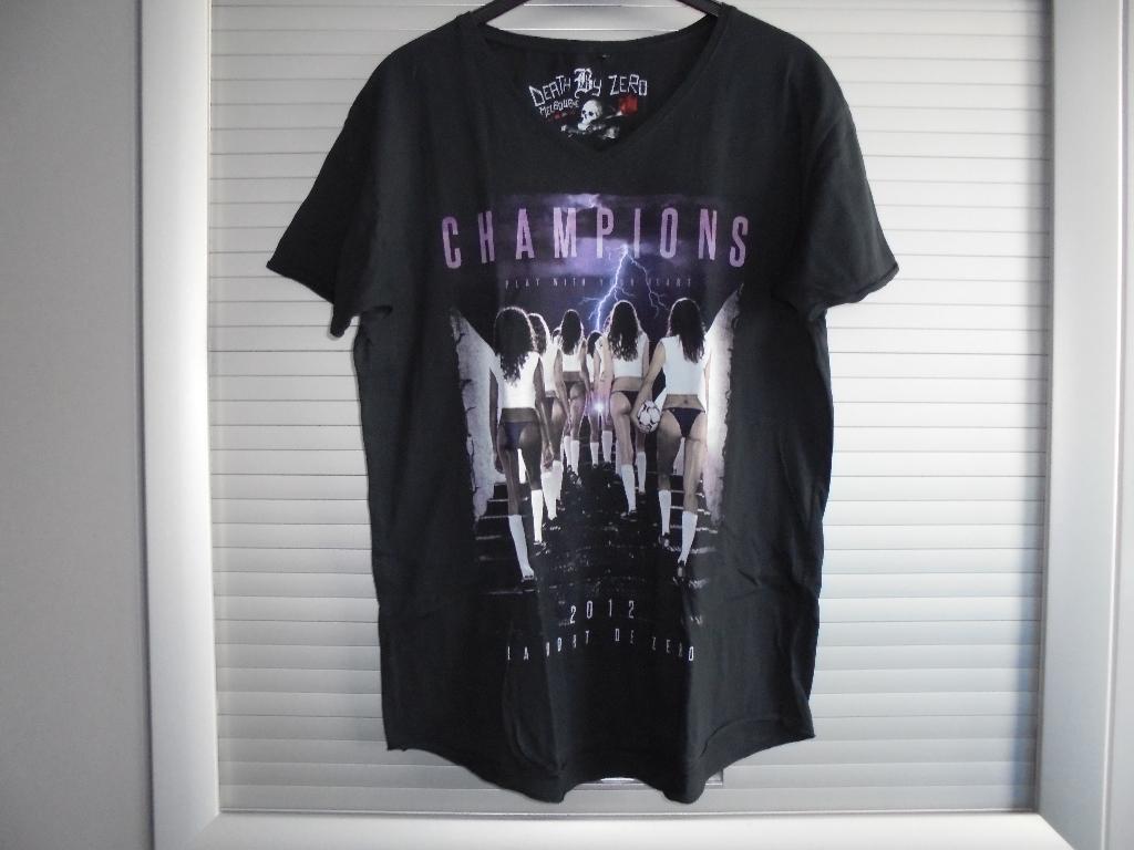 shirt Death bij Zero Melbourne zwart xxl, Zwart, Death bij Zero, Overige maten, Ophalen of Verzenden