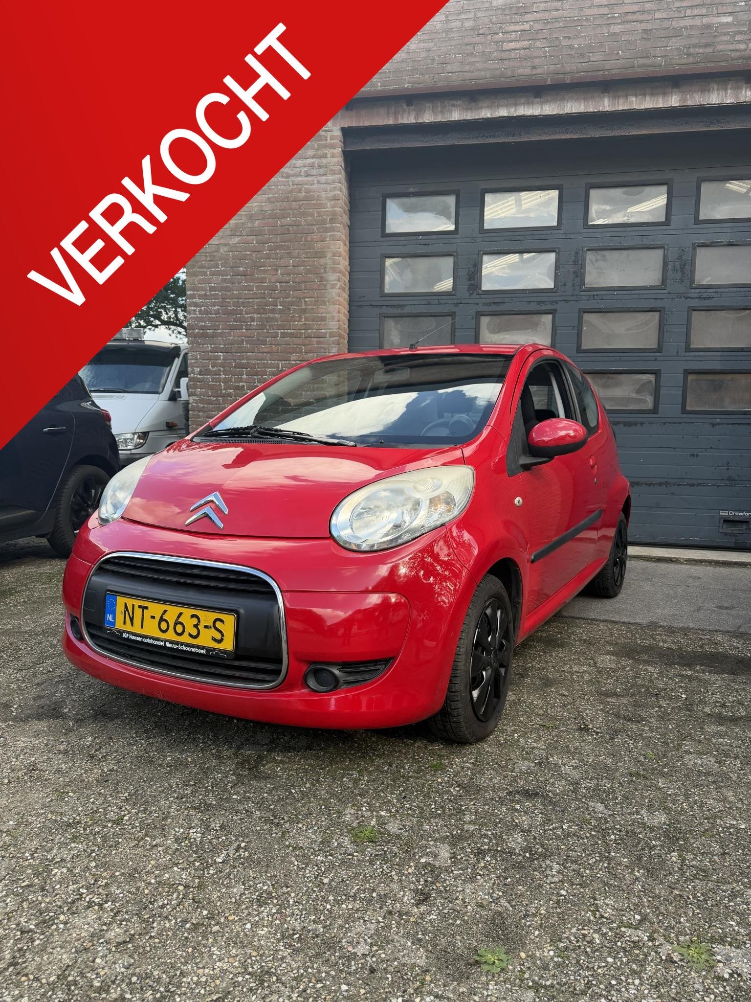Citroen C1 1.0-12V Ambiance Airco/, Voorwielaandrijving, Euro 5, Stof, Gebruikt
