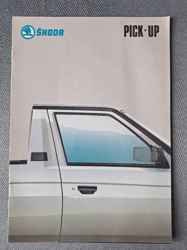 Brochure SKODA PICK-UP - NL, Verzenden, Gelezen, Overige merken