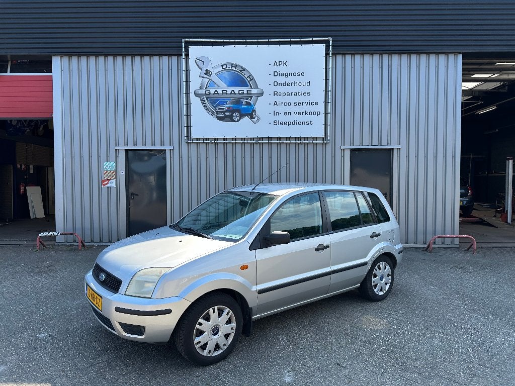 Ford Fusion 1.4 16V 2003 Grijs, Auto's, Ford, 40 €/maand, Origineel Nederlands, Bedrijf, Handgeschakeld