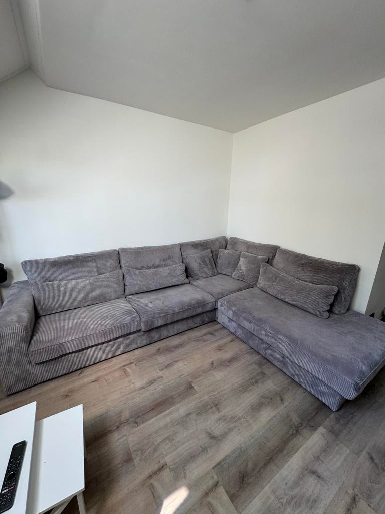 Mooie hoekbank, 300x250 cm, zo goed als nieuw, Huis en Inrichting, Banken | Bankstellen, Ophalen, Hoekbank, 300 cm of meer, Zo goed als nieuw