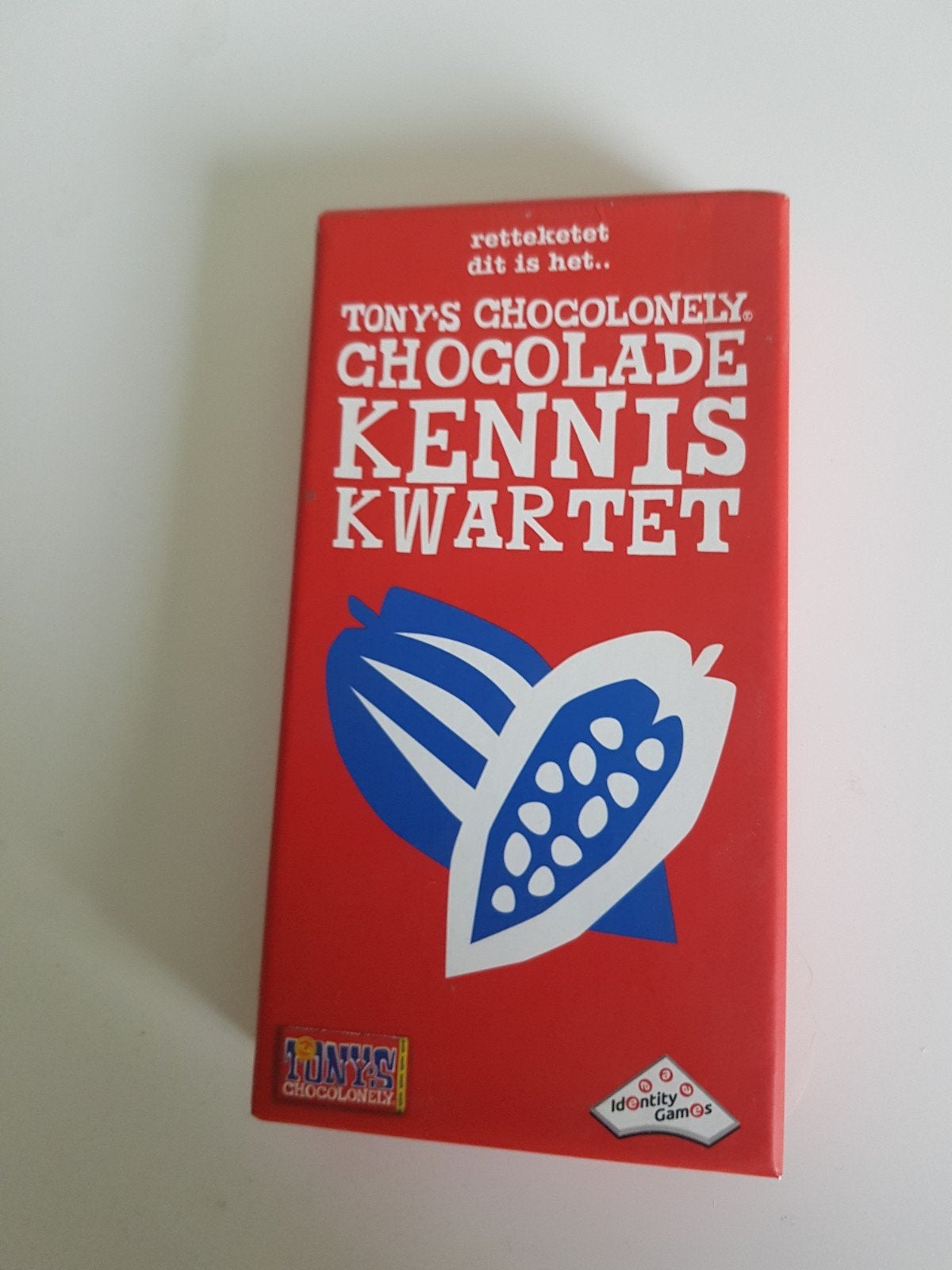 Tony's Chocolonely Chocolade Kennis Kwintet, Vijf spelers of meer, Ophalen of Verzenden, Zo goed als nieuw, Tony's Chocolonely