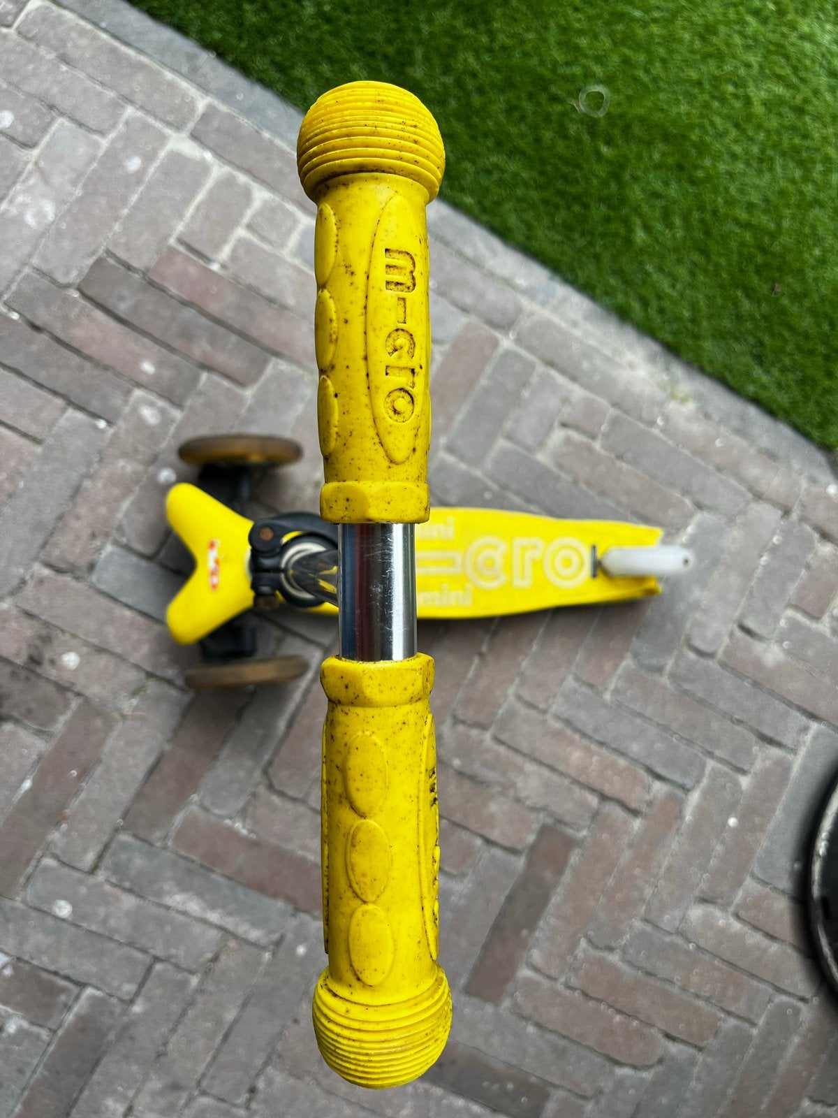 Micro Mini Step - Geel, Gebruikt, Fietsen en Brommers, Steps, Ophalen, Gebruikt, Gewone step