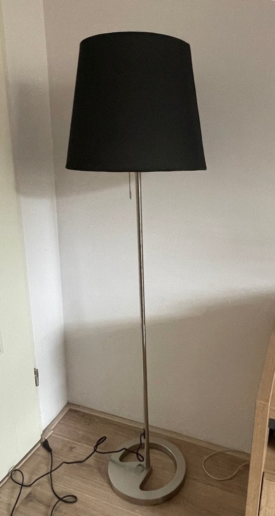 IKEA Nyfors Vloerlamp, Ophalen, Metaal, E27 (groot), Zo goed als nieuw