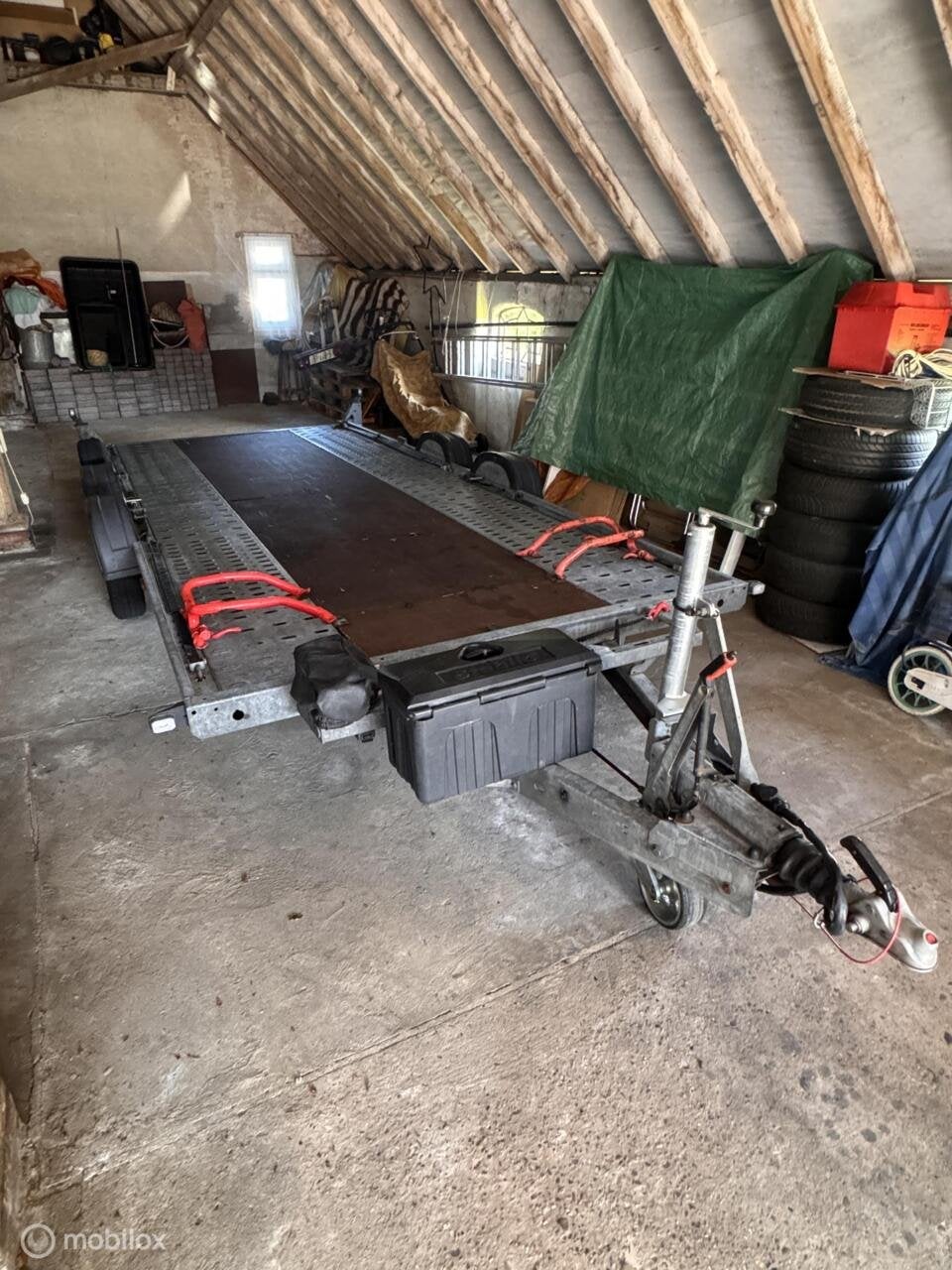 Brian James A4, 3000kg ! Elek. lier! 5x2 meter!, Gebruikt